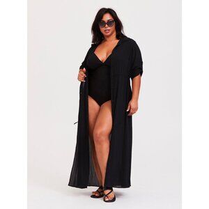 TORRID 3 Long Shirt Dress Coverup